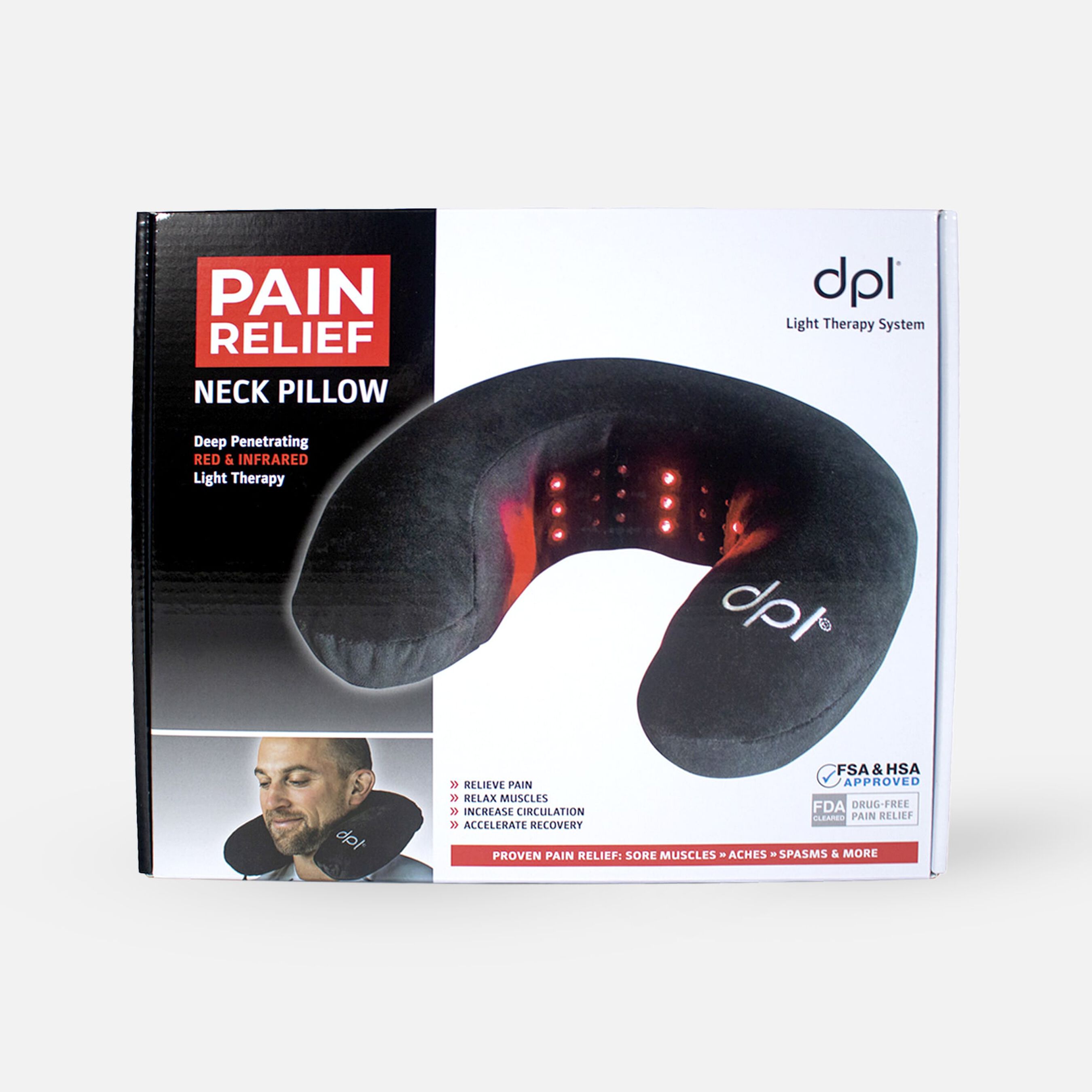 HSA Eligible dpl Pain Relief Neck Pillow HSA Eligible