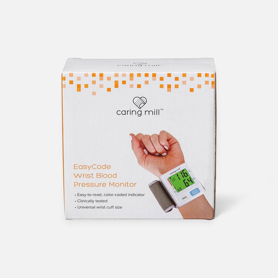 Caring Mill® EasyCode Wrist Blood Pressure Monitor, , large image number 1