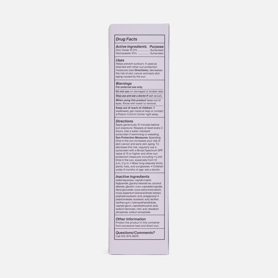 Cocokind Silk Mineral & Chemical Facial Sunscreen, SPF 30, 1.7 oz., , large image number 2