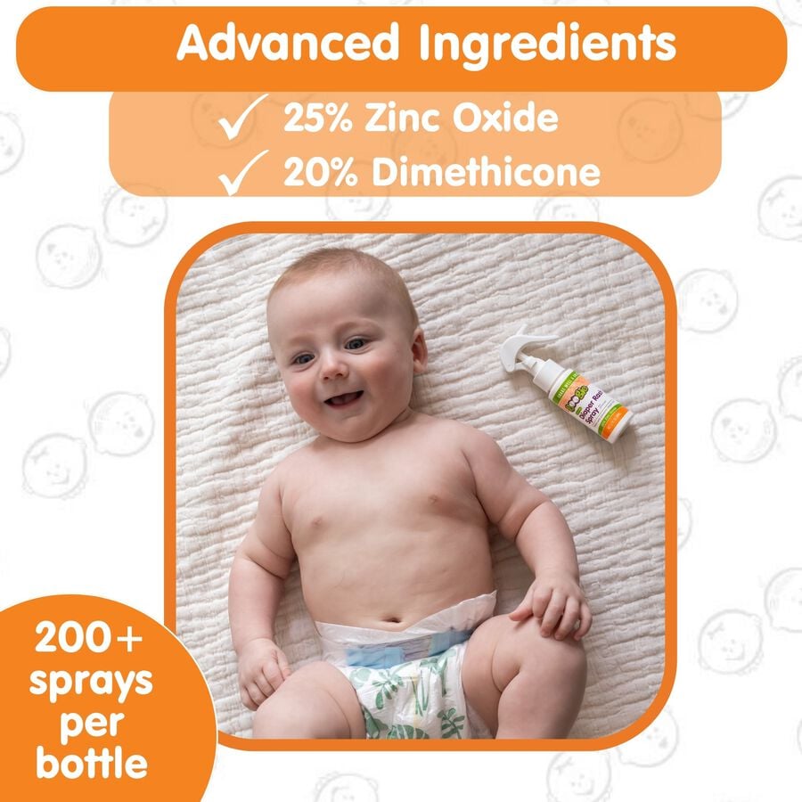 Boogie Bottoms No-Rub Diaper Rash Pump Spray, 1.7 oz., , large image number 3