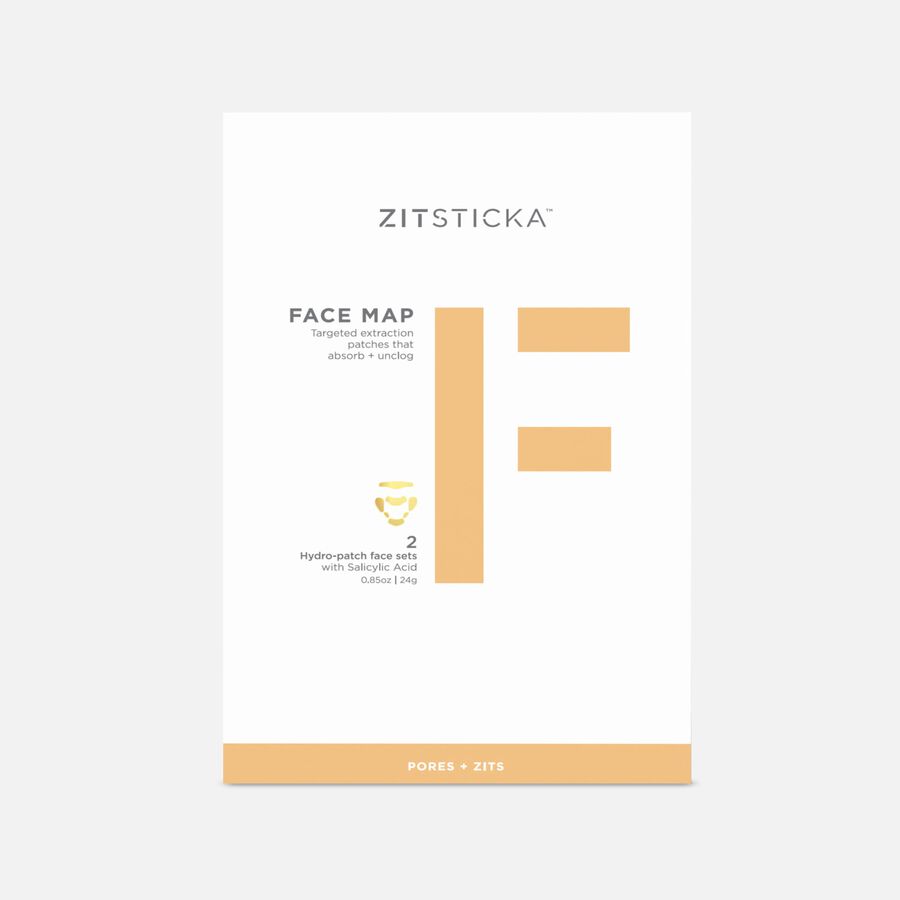 ZitSticka FACE MAP Targeted Extraction Patches, 2 ct., , large image number 0
