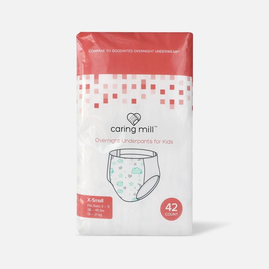 Caring Mill Overnight Underpants For Kids, , large image number 0