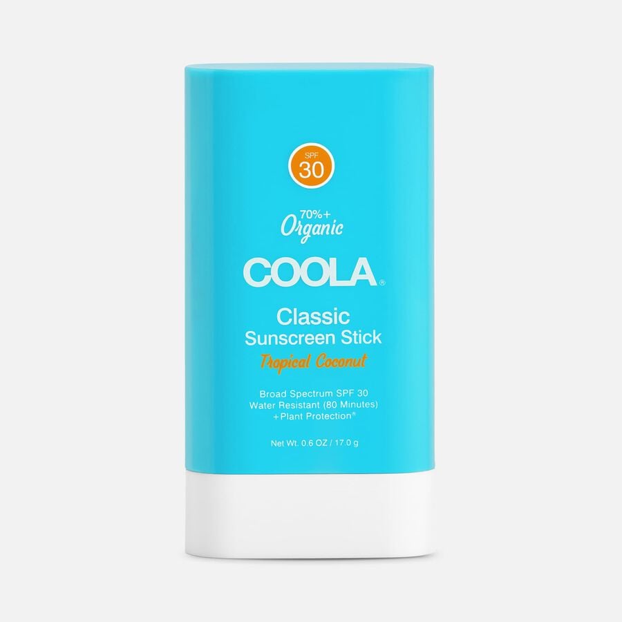COOLA Classic Organic Sunscreen Face & Body Stick SPF 30 Tropical Coconut, , large image number 0