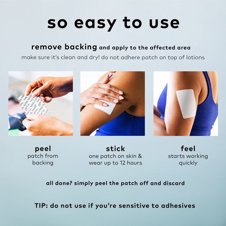 The Good Patch® Relief - Wellness Patch, 4 ct., , large image number 3