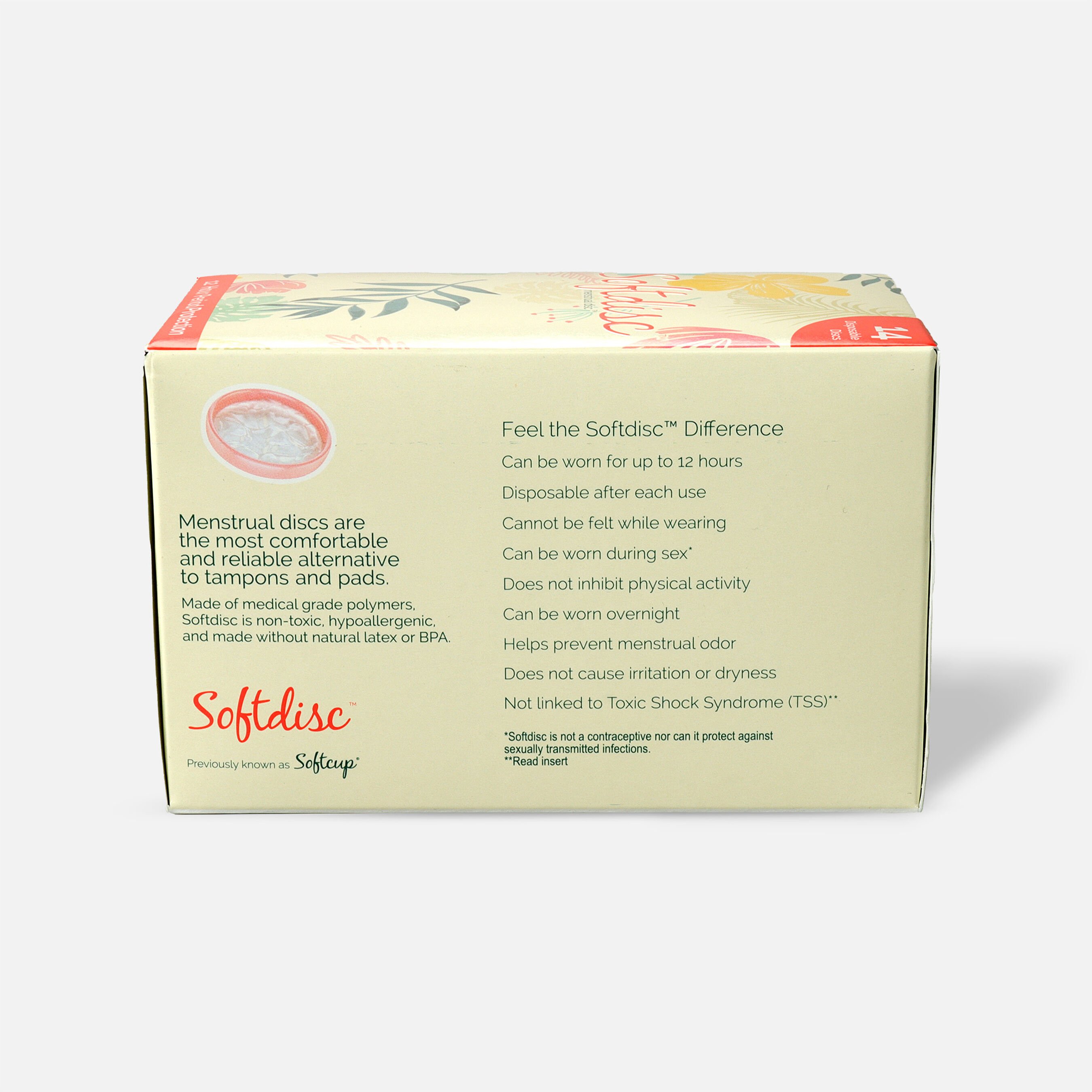 HSA Eligible Softdisc Menstrual Discs, 14 ct. HSA Eligible