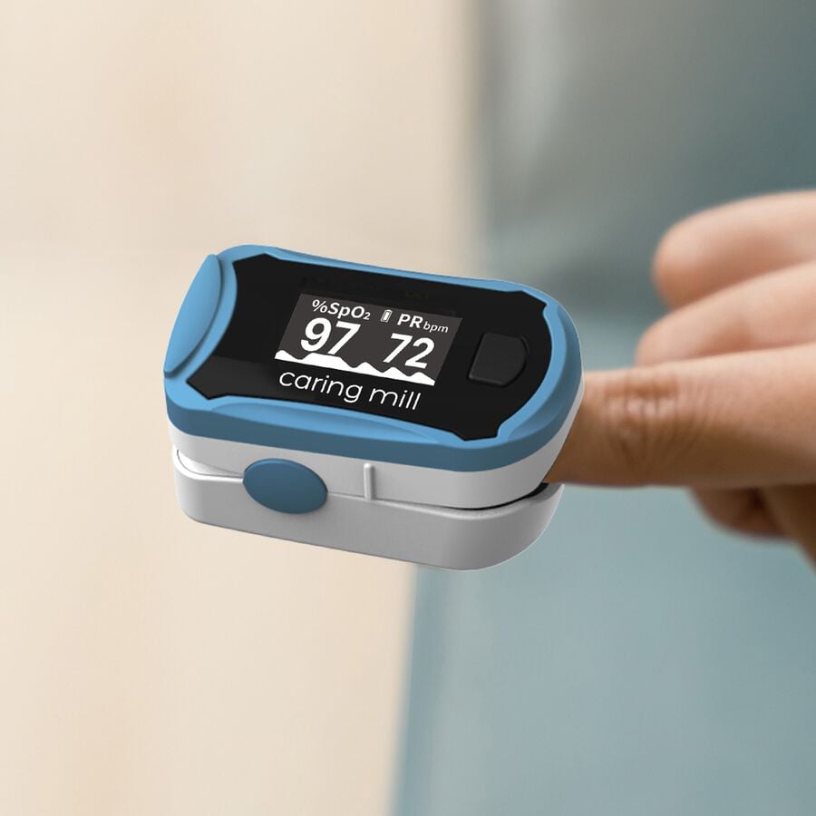 Caring Mill™ Fingertip Pulse Oximeter, , large image number 1