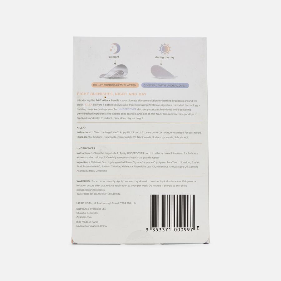 ZitSticka 24/7 Zit Attack Acne Patch Bundle, 14 ct., , large image number 1