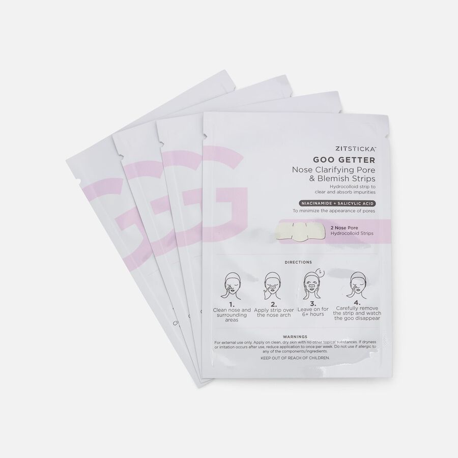 ZitSticka Goo Getter Nose Pore Strips, 8 ct., , large image number 3