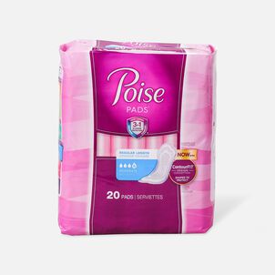 Poise Incontinence Pads Moderate Absorbency 10 20ct