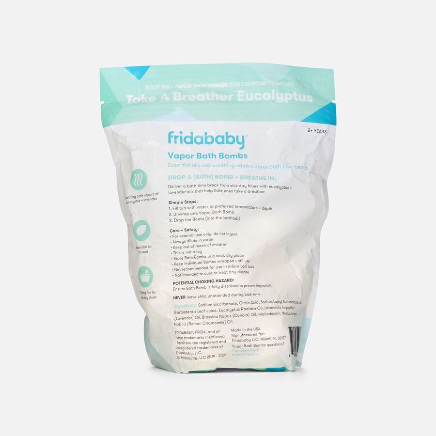 Frida Baby Natural Vapor Bath Bombs for Toddlers & Kids, 10 ct., , large image number 1