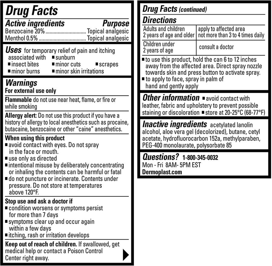 Dermoplast Pain Relief Spray, 2.75 oz., , large image number 1