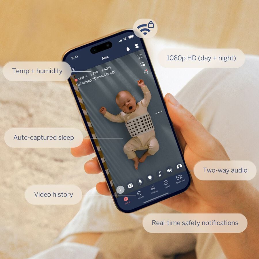 Nanit Pro Camera & Wall Mount Baby Monitor, , large image number 1