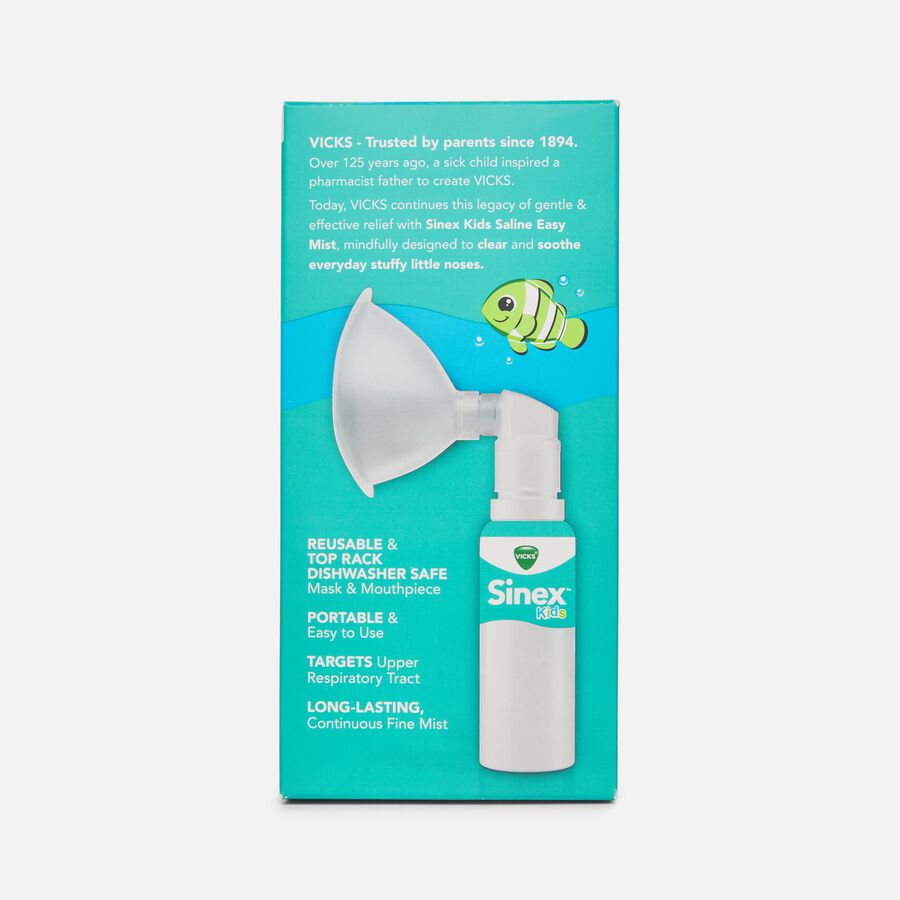 Vicks Sinex Kids Saline Easy Mist, 1.7 oz., , large image number 1