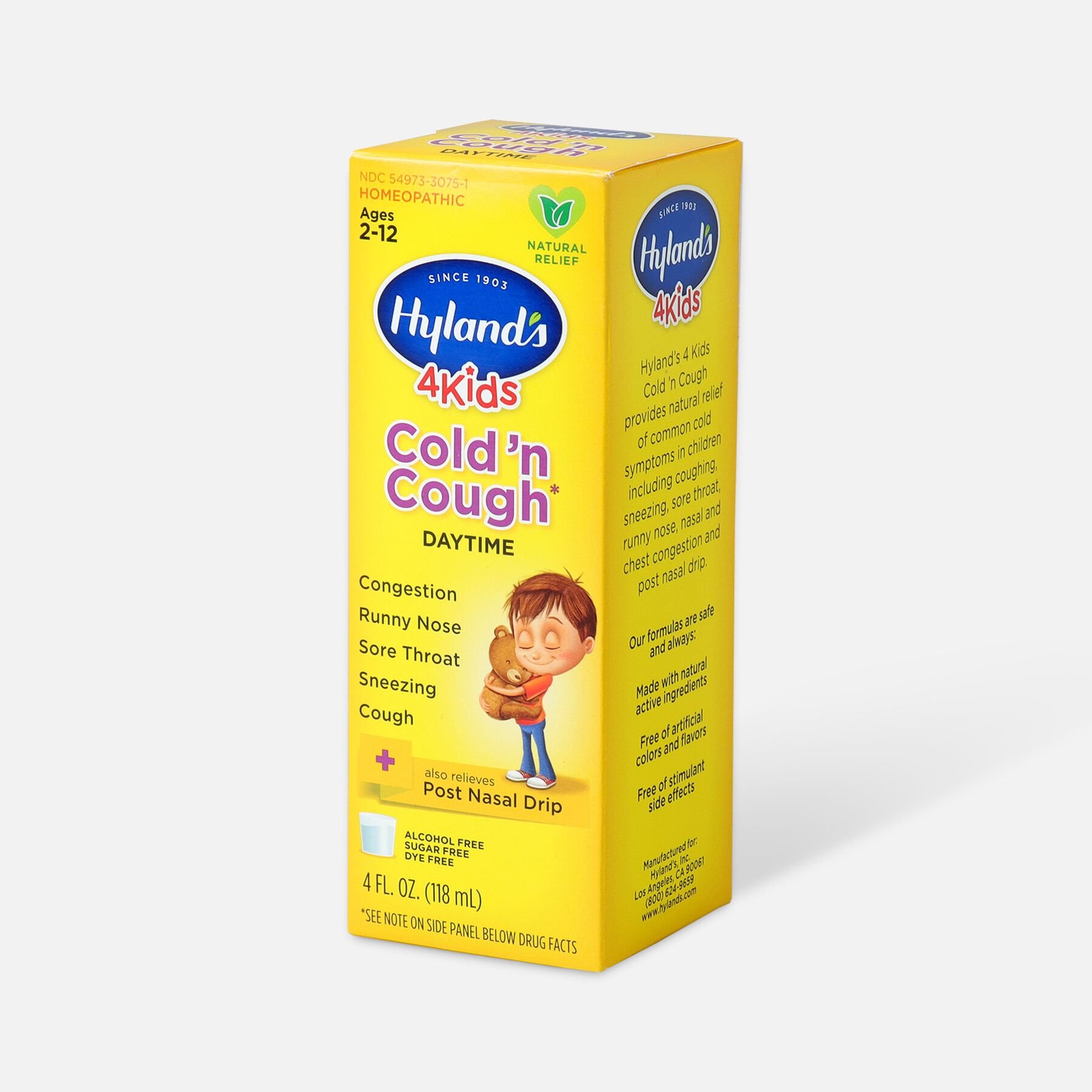 Hyland's 4 Kids Cold and Cough, 4 oz