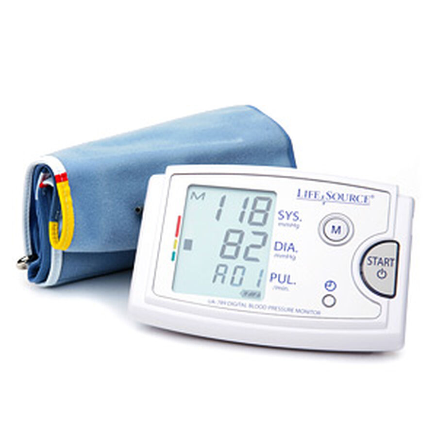LifeSource UA-789AC Arm Blood Pressure Monitor w/ XL Cuff, , large image number 2