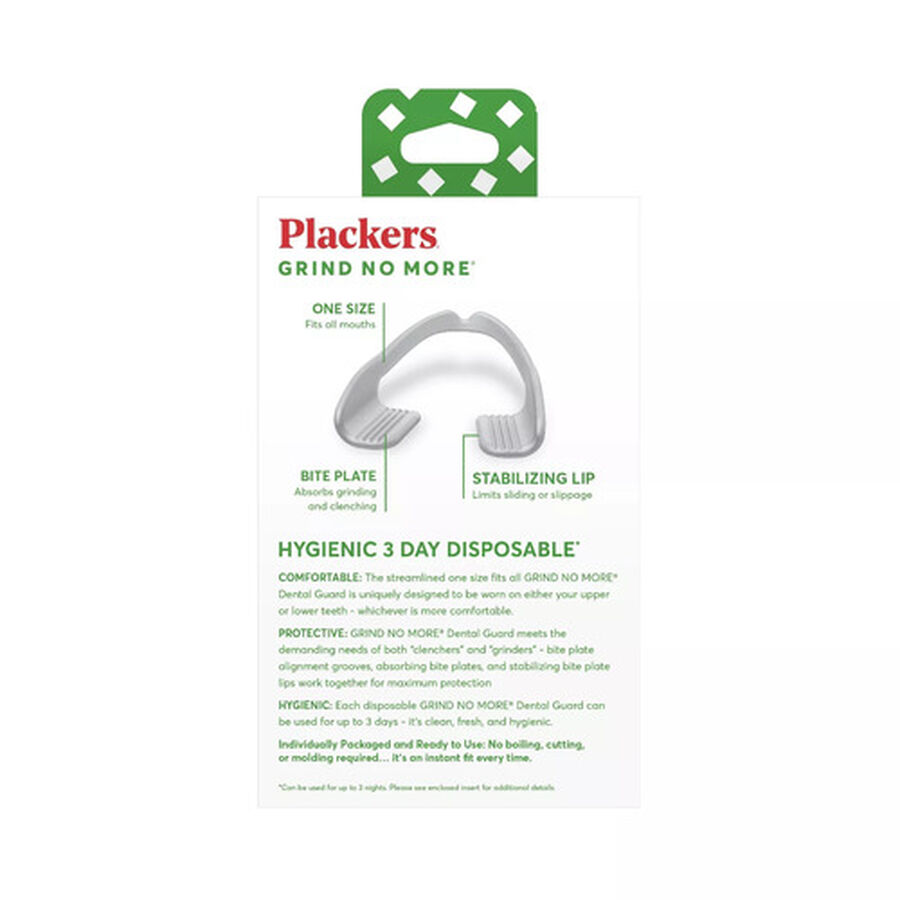 Plackers Grind No More Dental Night Protector - 10 ct., , large image number 2