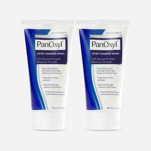 PanOxyl Foaming Wash 10%, 5.5 oz. (2-Pack)