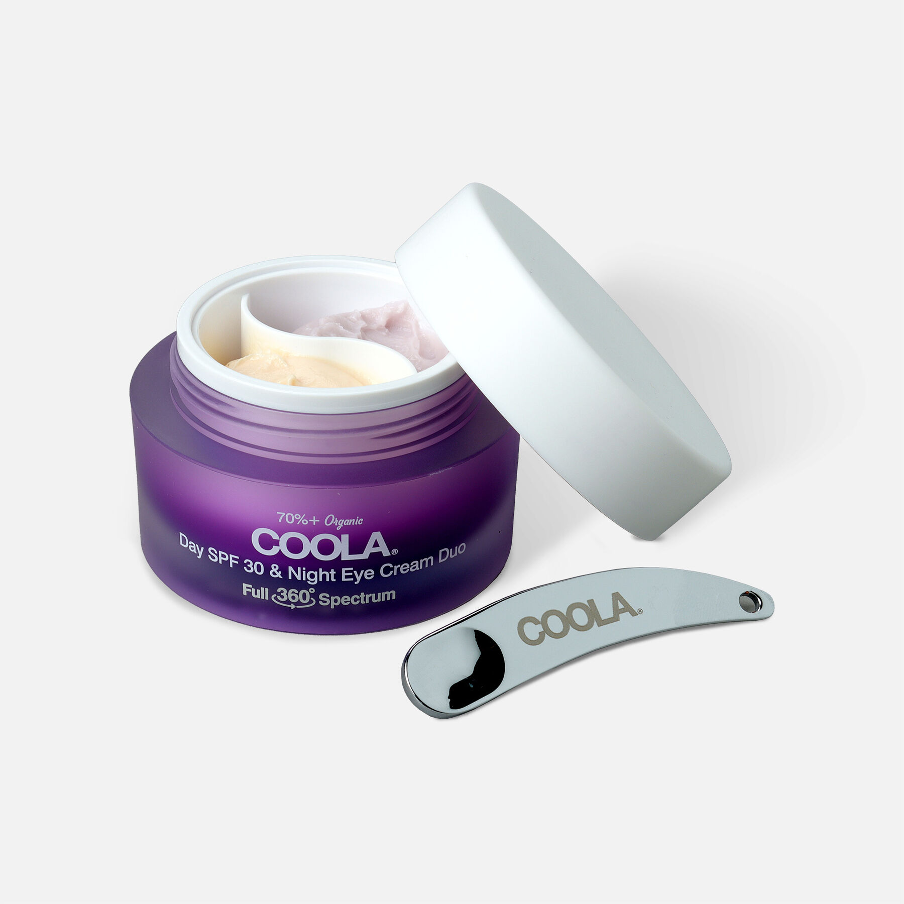 HSA Eligible COOLA Full Spectrum 360° Day SPF 30 & Night Organic Eye Cream Duo, .8 fl oz. HSA