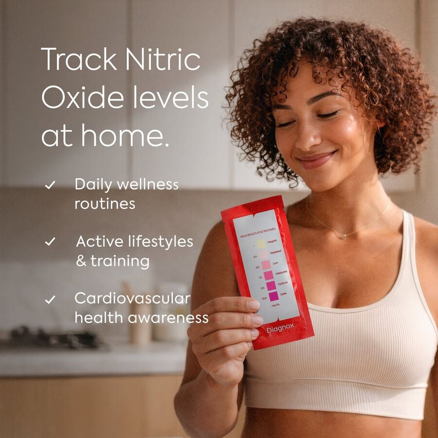 Diagnox Nitric Oxide Saliva Test Strips, At-Home Test for Wellness, Cardiovascular, and Men's Health, 30 ct., , large image number 3