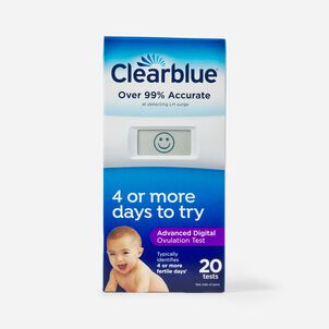 Clearblue Advanced Digital Ovulation Kit, 20 ct.