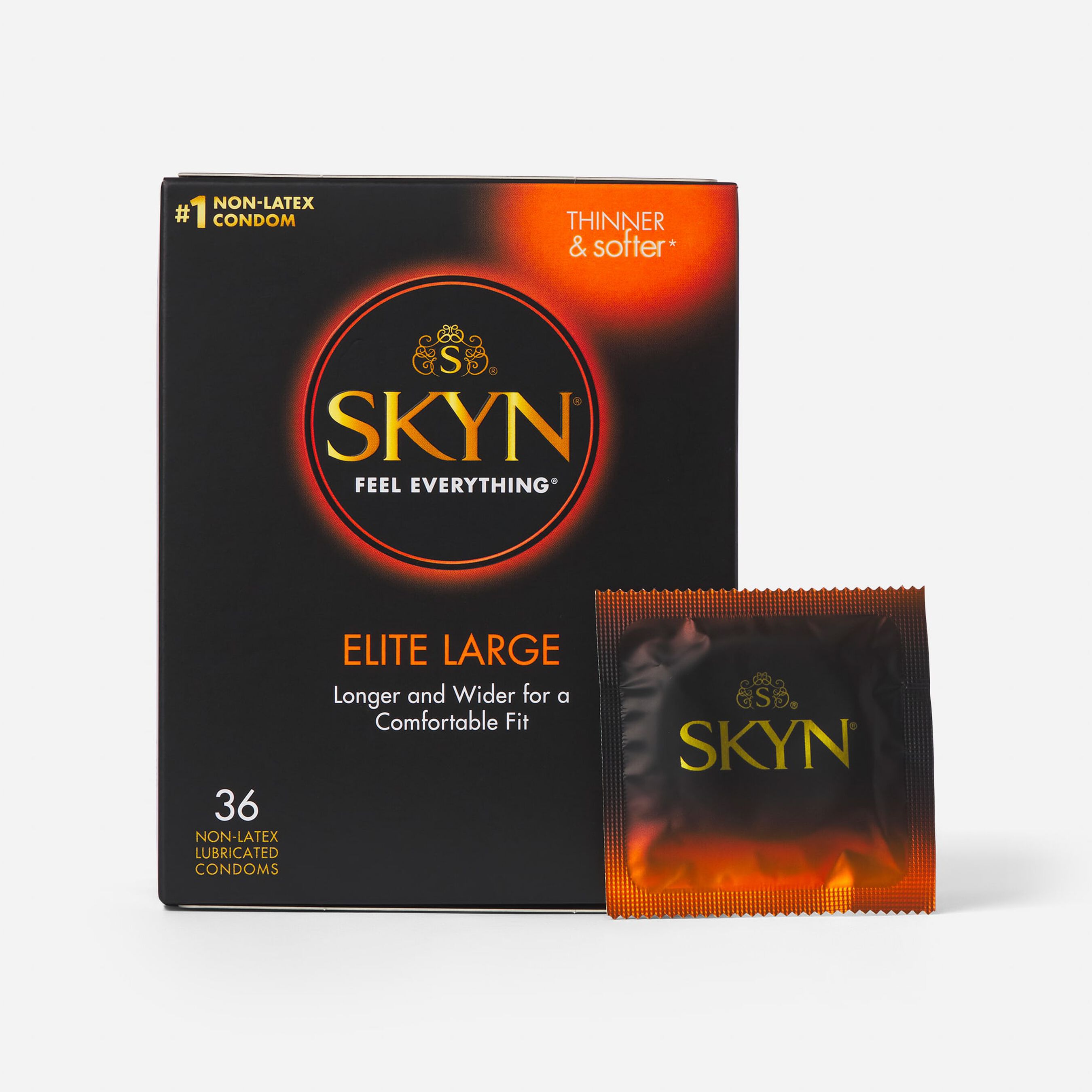 SKYN Elite Large NonLatex Condom, 36 ct.