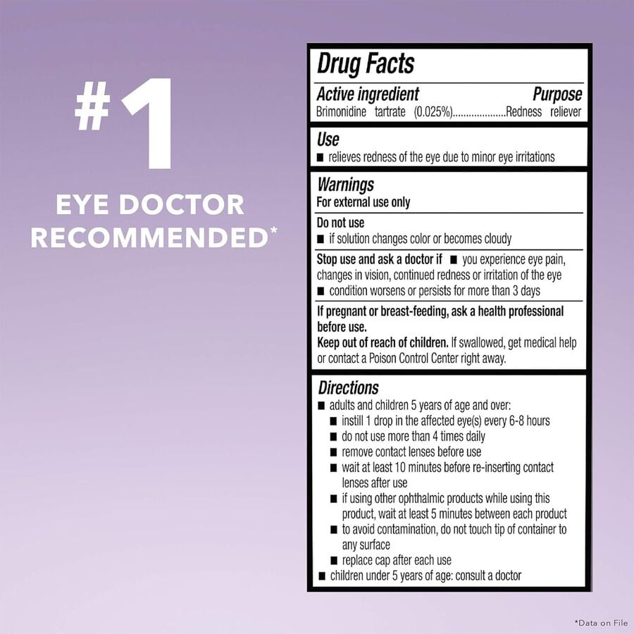 LUMIFY Redness Reliever Eye Drops, 0.08 fl oz., , large image number 1
