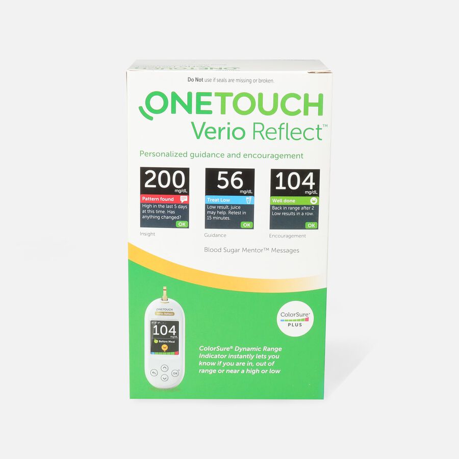 OneTouch Verio Reflect Blood Glucose Monitoring System, , large image number 1