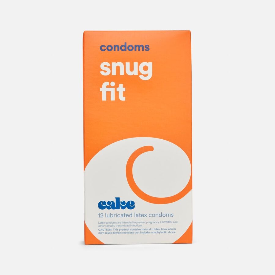 Hello Cake Snug Fit Lubricated Latex Condoms, 12 ct., , large image number 0