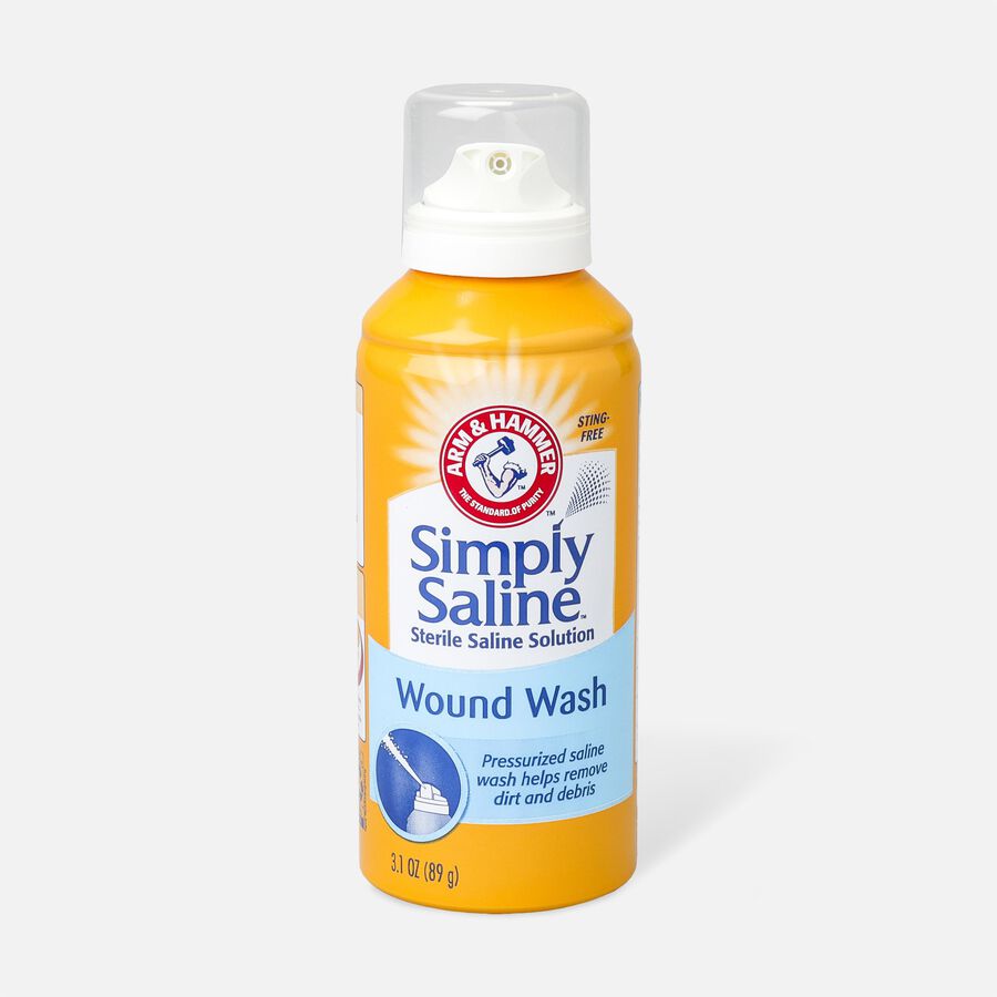Wound Wash Saline, Simply Painless 0.9% - 3 oz., , large image number 0