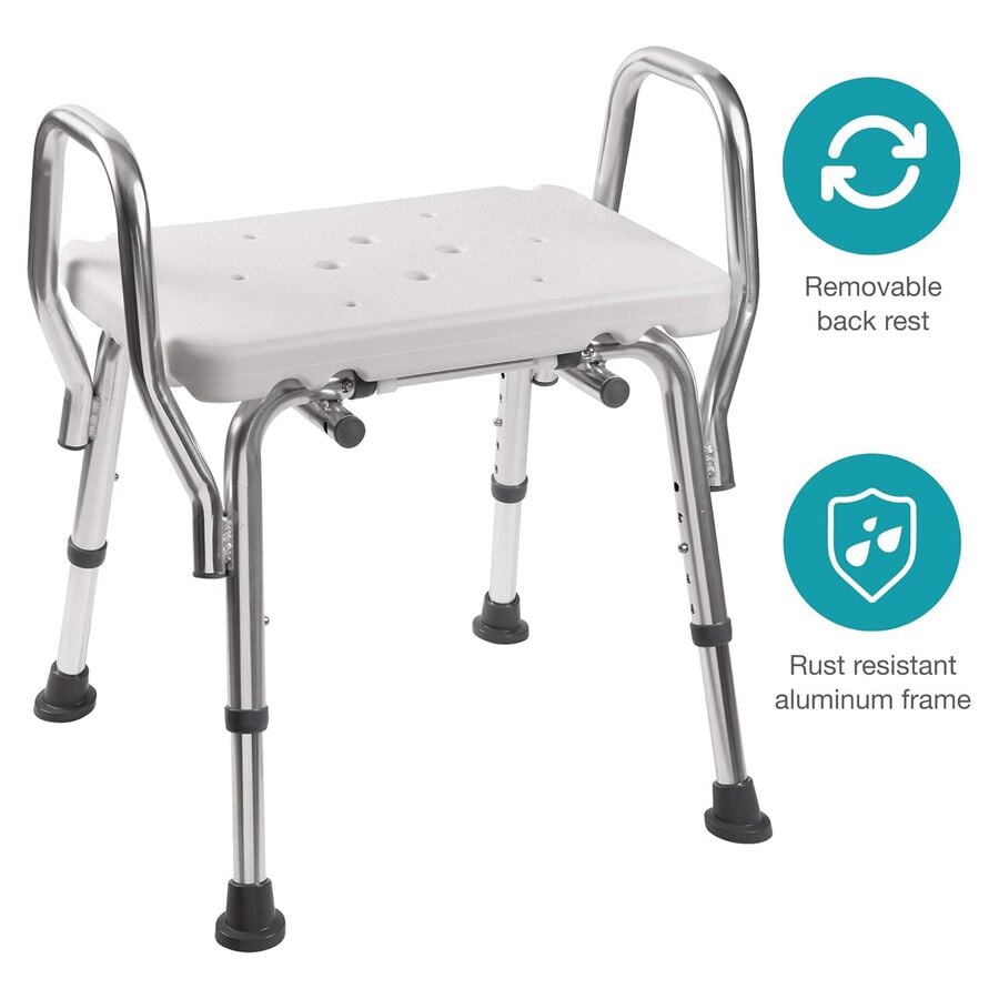 DMI® Heavy Duty Bath and Shower Chair, , large image number 3