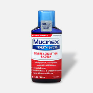 Mucinex Fast-Max Adult Liquid Severe Congestion and Cough 6 oz.
