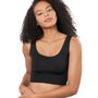 Larken X Nursing + Hands-Free Pumping Bra, Black, Small, Black, large image number 1