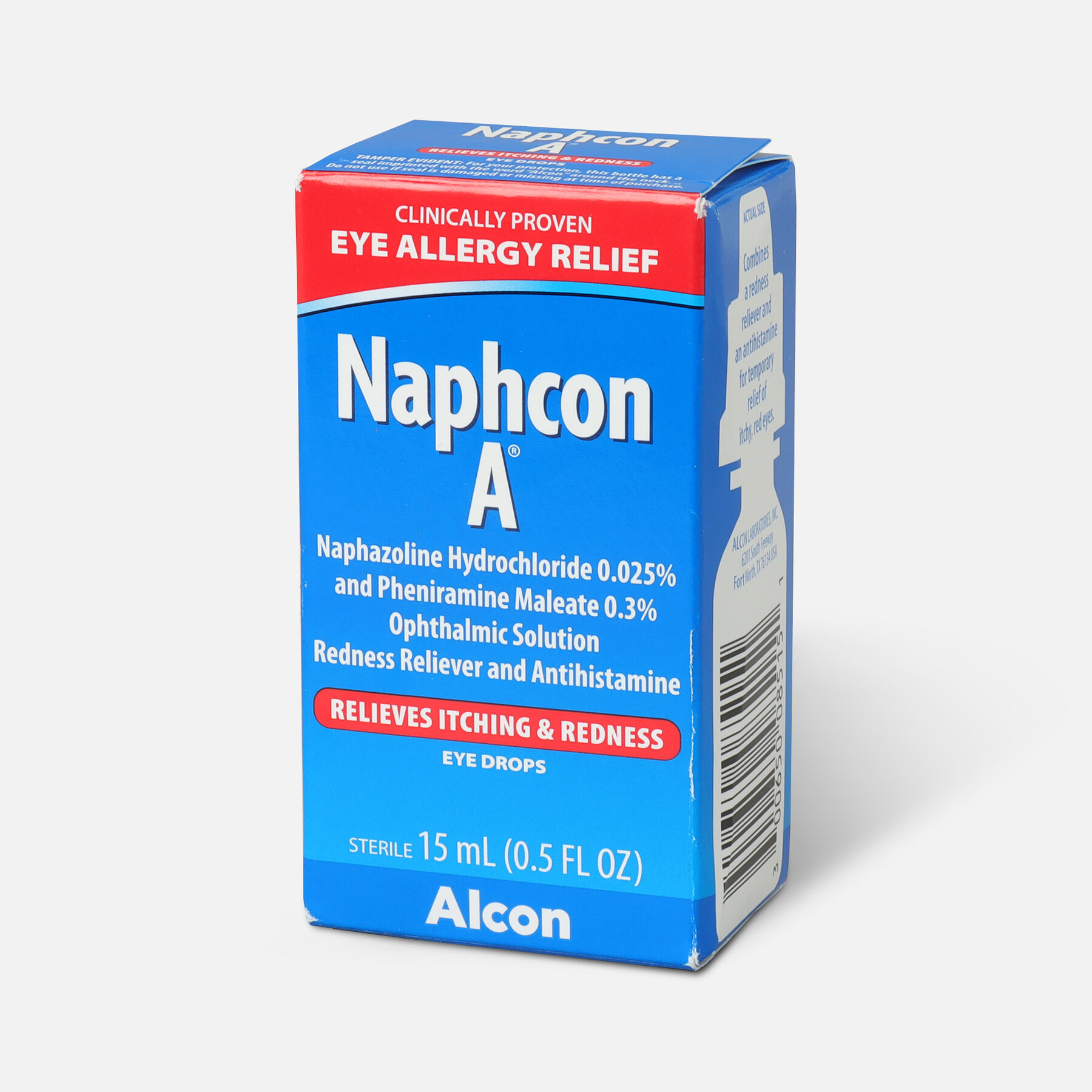 NaphconA Eye Allergy Drops Pocket Pack, 15 mL