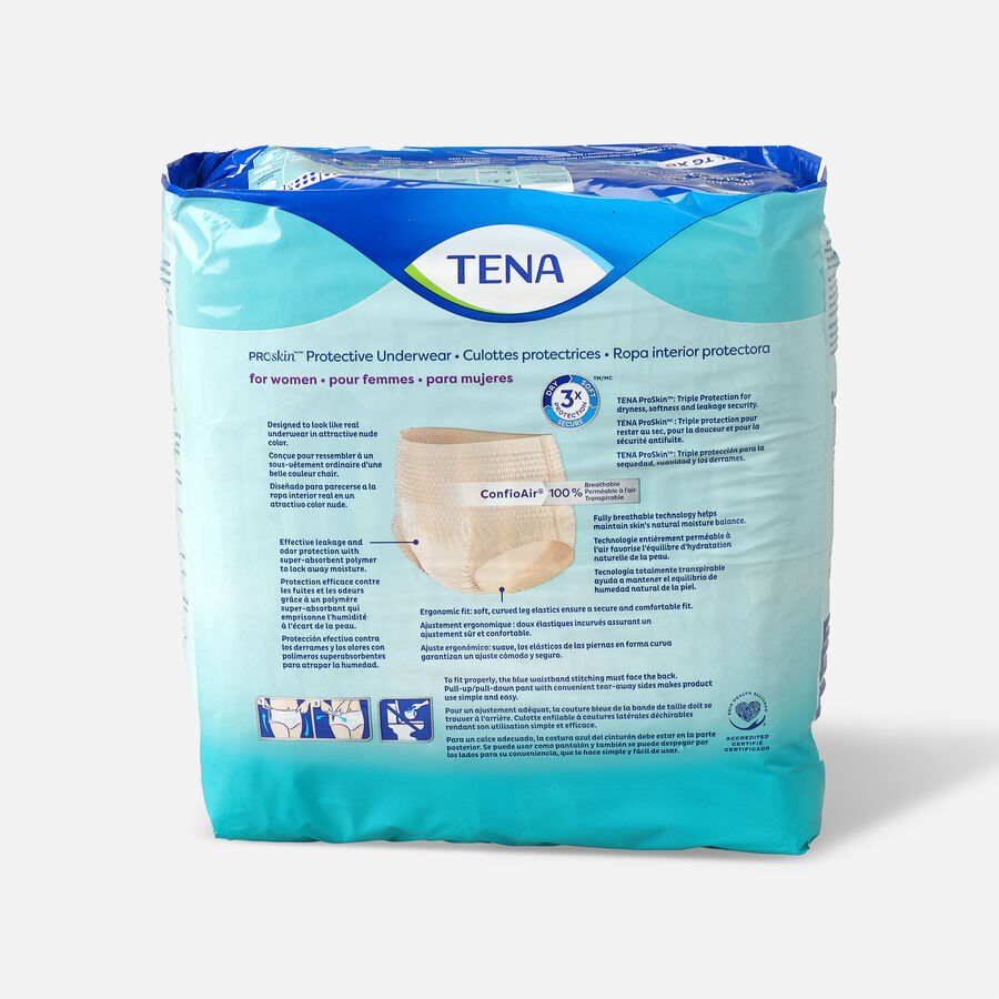 TENA ProSkin™ Protective Incontinence Underwear for Women, Maximum Absorbency, X-Large, 14 ct., , large image number 1