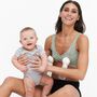 Larken X Nursing + Hands-Free Pumping Bra, Sage, Small, Sage, large image number 3