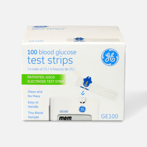 GE100 Test Strips, 100 ct.
