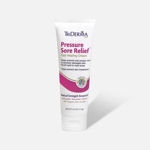 TriDerma Pressure Sore Relief Healing Cream 4 oz Tube