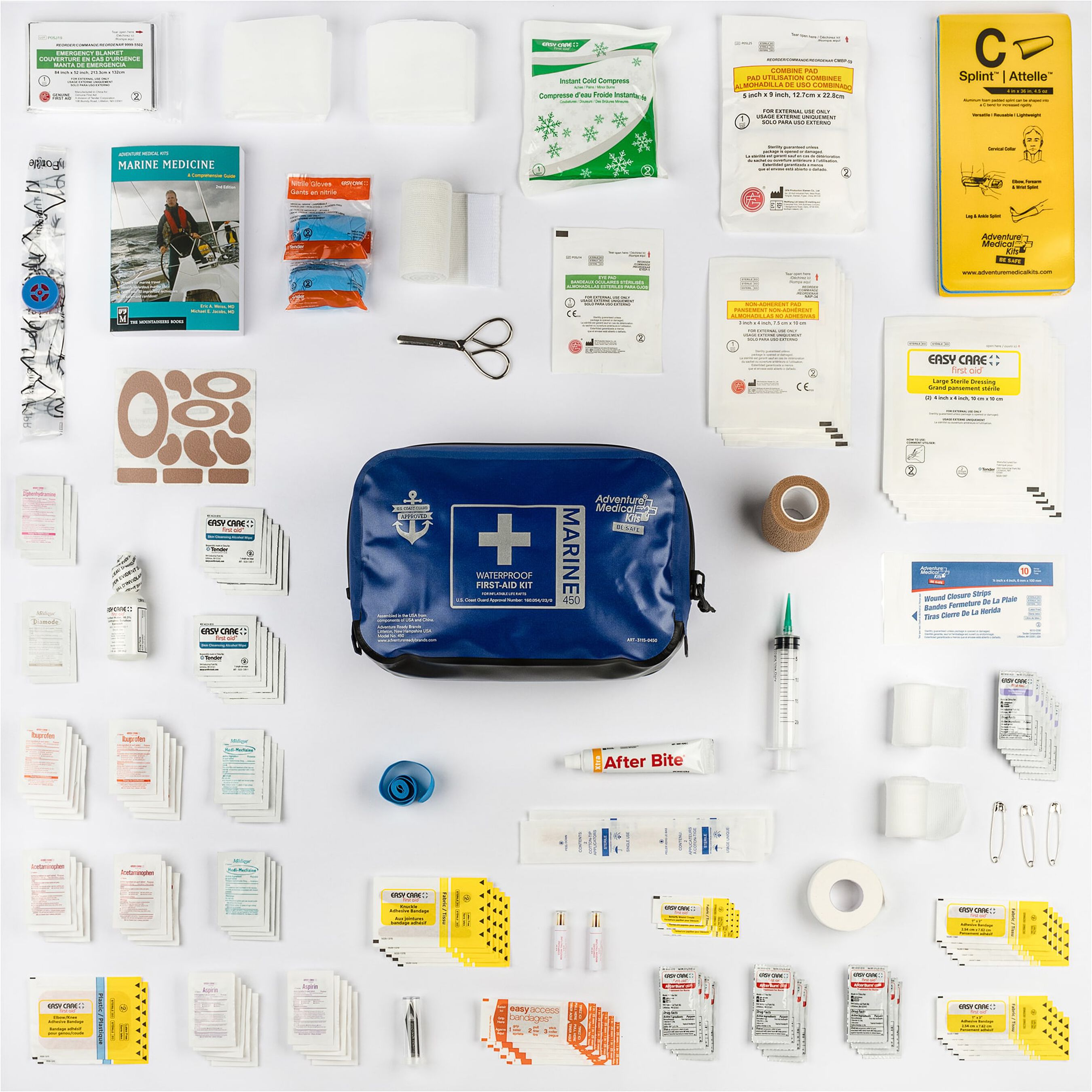 HSA Eligible Adventure Medical MARINE Series Medical Kit, 450