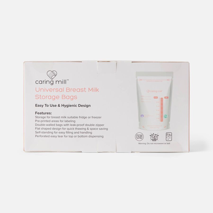Caring Mill™ Breast Milk Universal Storage Bags 100 ct., , large image number 2
