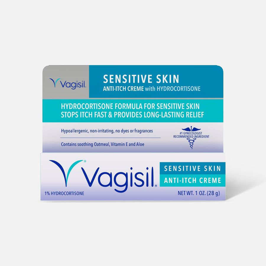 Vagisil Sensitive Skin Anti-Itch Creme, 1 oz., , large image number 0