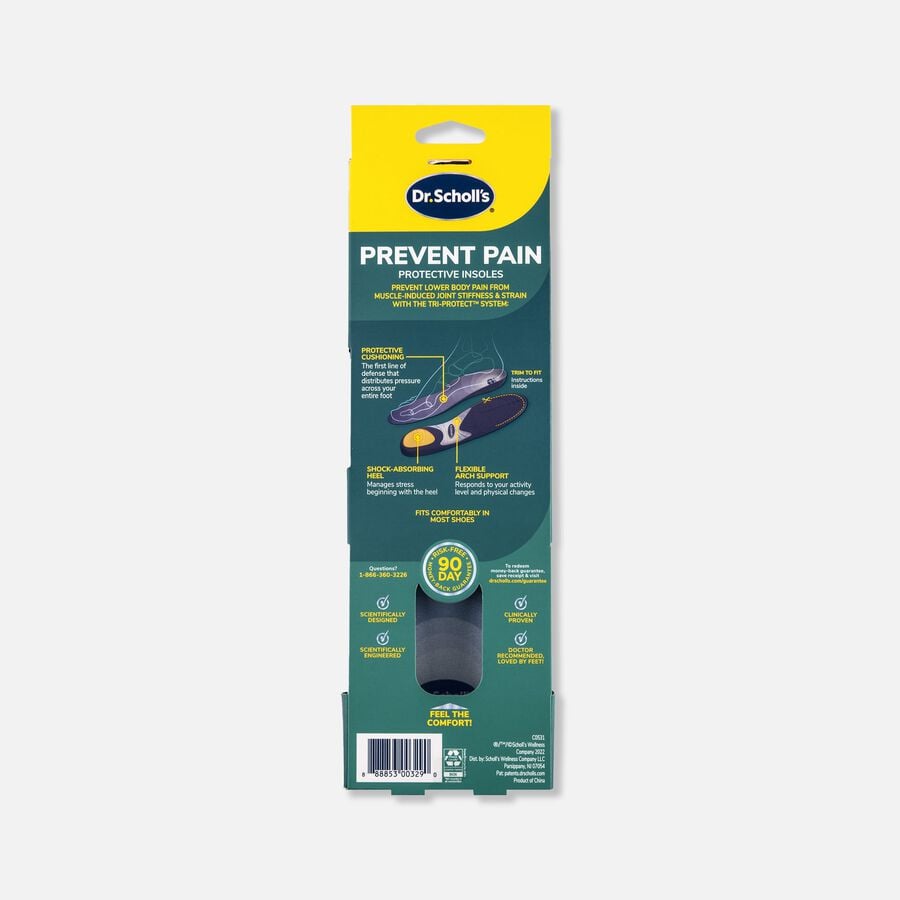 Dr. Scholl's Prevent Pain Insole, Women, , large image number 1