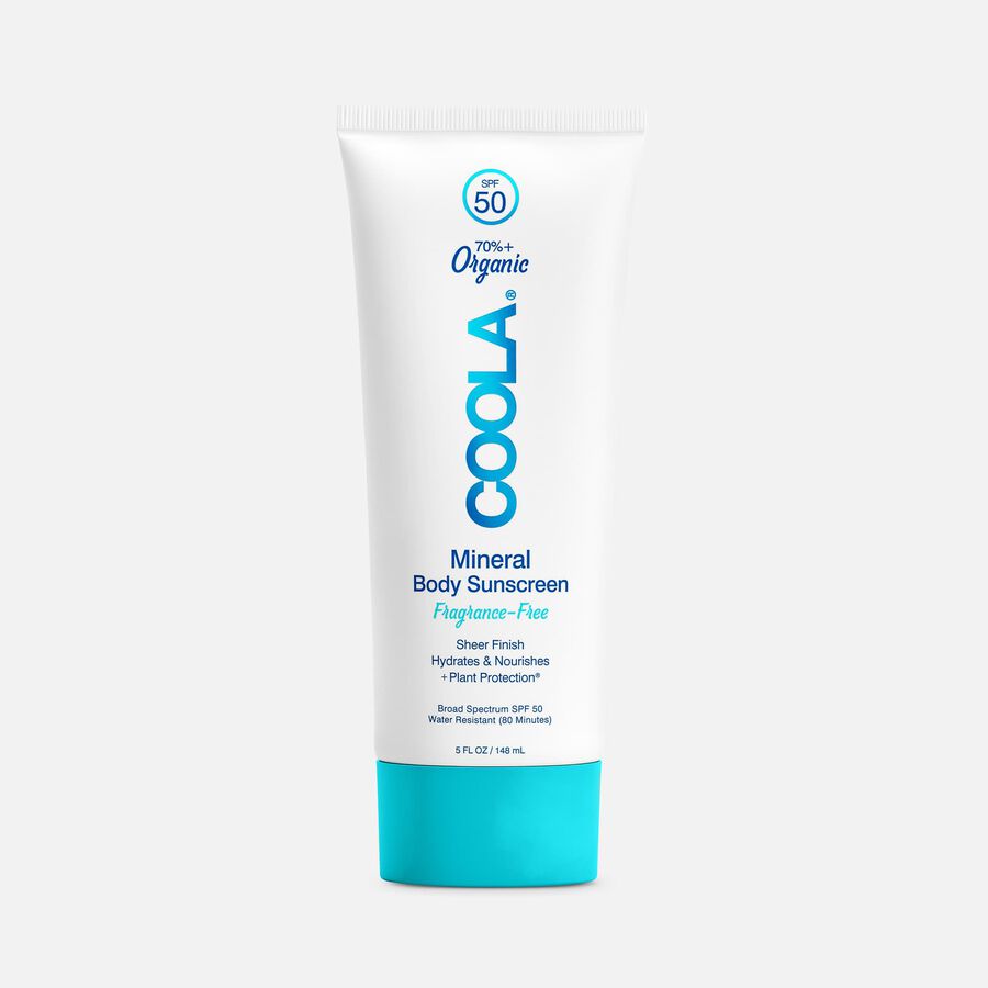 COOLA Mineral Body Organic Sunscreen Lotion SPF 50 Fragrance-Free, 5 oz., , large image number 0