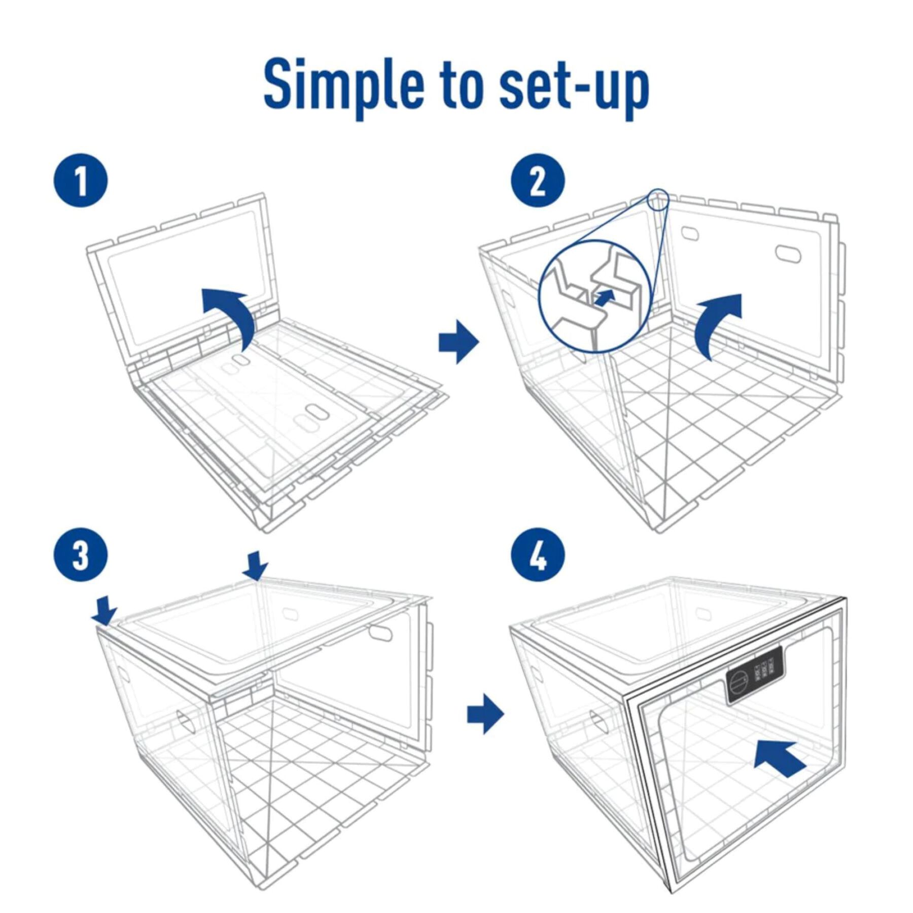 HSA Eligible EZY Dose Medication Security Storage Lockbox | HSA Eligible