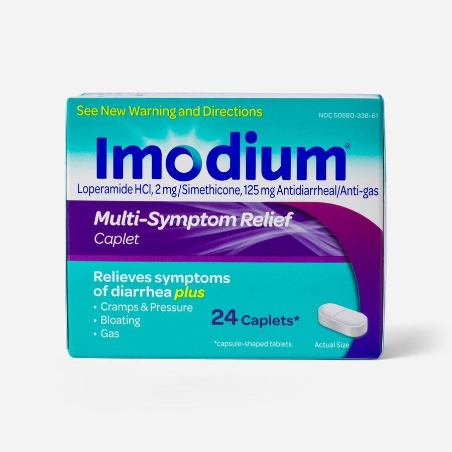 IMODIUM Multi-Symptom Relief Caplets, , large image number 1