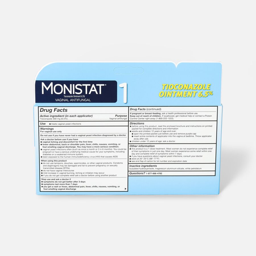 Monistat 1, Simple Therapy, , large image number 1