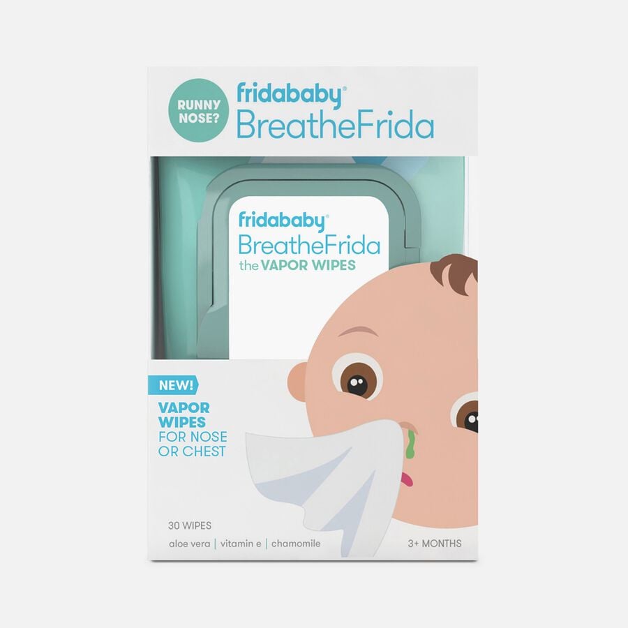 Frida Baby BreatheFrida Vapor Wipes for Nose or Chest, , large image number 0