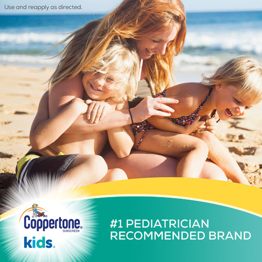 Coppertone Kids Sunscreen Spray SPF 50, Twin Pack, 5.5 oz. each, , large image number 2