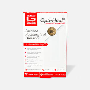 Neo G Silicone Postsurgical Dressing, 2 ct.