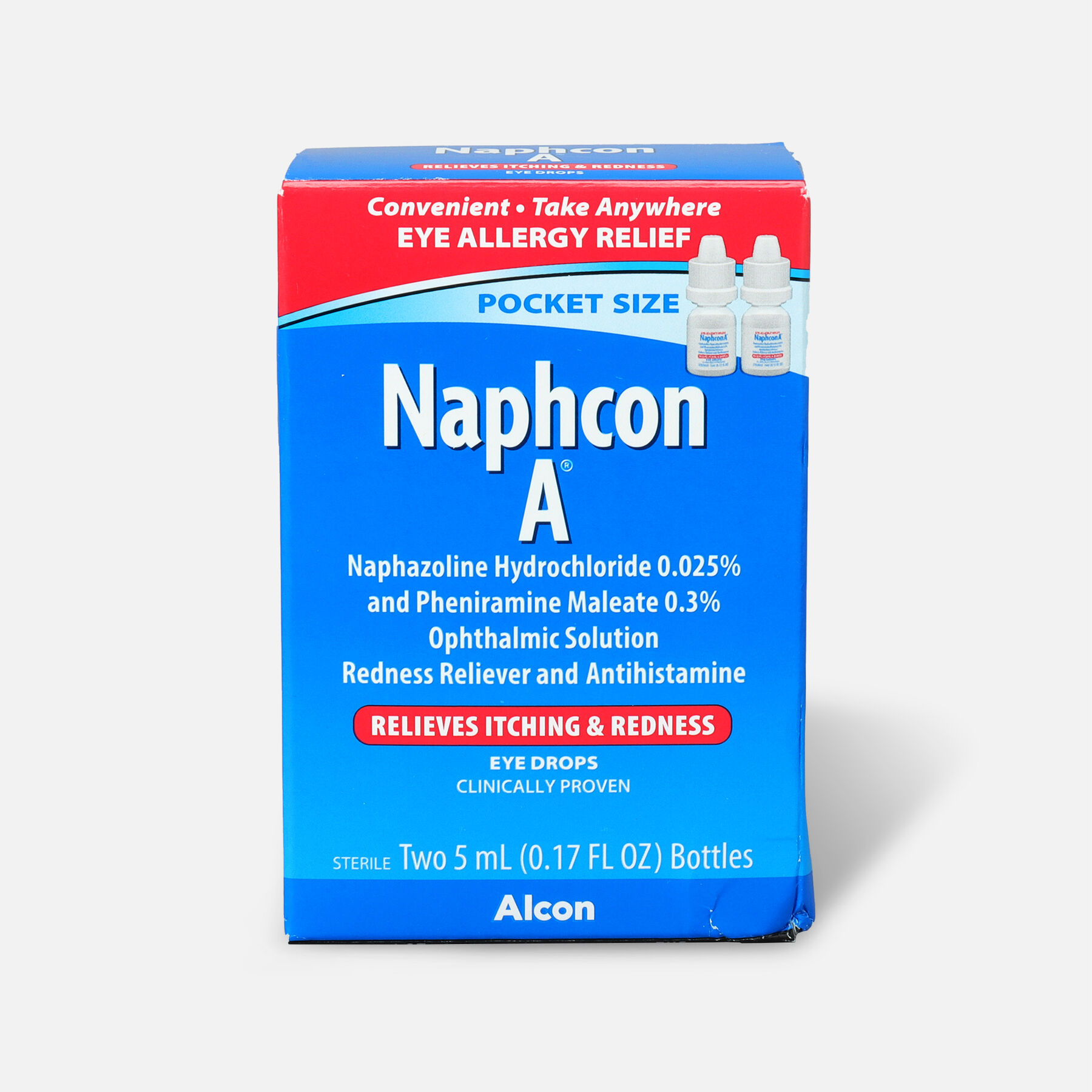 NaphconA Eye Drops Pocket Pack, Twin Pack