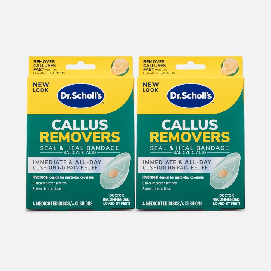 Dr. Scholl's Hydrogel Callus Removers With Seal And Heal Bandage, 4 ct. (2-Pack), , large image number 0